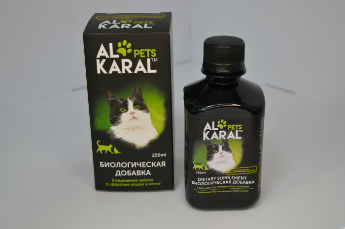 Биологическая добавка AL Karal Pets (Аль Карал ) для кошек 250мл