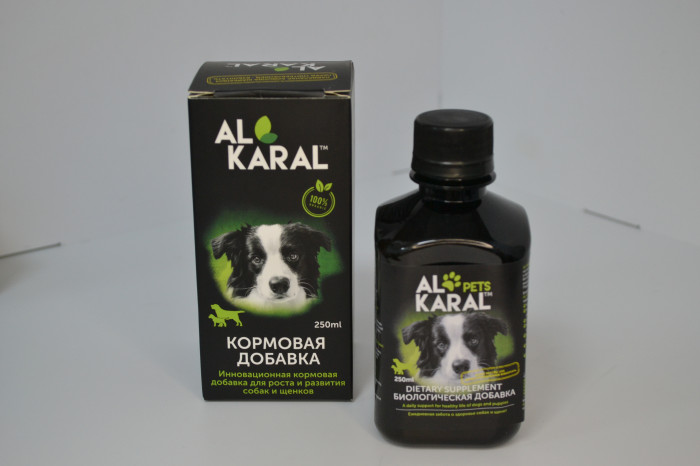 Биологическая добавка AL Karal Pets (Аль Карал ) для собак 250мл